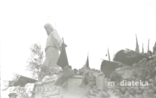 Procesja Bożego Ciała, Kościół pw św. Rocha w Białymstoku, ul. Księdza Adama Abramowicza 1, Białystok, druga połowa lat 70. XX w., fot. ze zbiorów Andrzeja Trzcińskiego