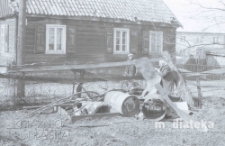 Drewniana zabudowa, Białystok, druga połowa lat 70. XX w., fot. ze zbiorów Andrzeja Trzcińskiego