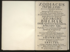 Zodiacus Infulatus Duodecim Pinscensium Antistitm nec non Bissenorum Jubileorum Annorum [...].