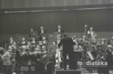 Koncert w Filharmonii Podlaskiej, ul. Podleśna 2, Białystok, druga połowa lat 70. XX w., fot. ze zbiorów Andrzeja Trzcińskiego