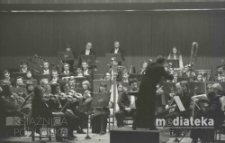 Koncert w Filharmonii Podlaskiej, ul. Podleśna 2, Białystok, druga połowa lat 70. XX w., fot. ze zbiorów Andrzeja Trzcińskiego