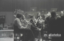 Koncert w Filharmonii Podlaskiej, ul. Podleśna 2, Białystok, druga połowa lat 70. XX w., fot. ze zbiorów Andrzeja Trzcińskiego