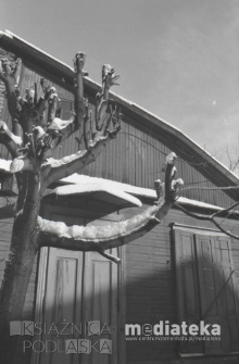 Drewniana zabudowa, ul. Czysta, Białystok, druga połowa lat 70. XX w., fot. ze zbiorów Andrzeja Trzcińskiego