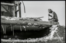 Stara zabudowa, Piaski, Białystok, druga połowa lat 70. XX w., fot. ze zbiorów Andrzeja Trzcińskiego