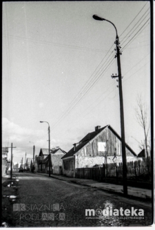 Stara ulica, Białystok, druga połowa lat 70. XX w., fot. ze zbiorów Andrzeja Trzcińskiego