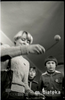 Zajęcia szkolne, Szkoła Podstawowa nr 25 im. Janusza Kusocińskiego, ul. Zwierzyniecka 9a, Białystok, druga połowa lat 70. XX w., fot. ze zbiorów Andrzeja Trzcińskiego