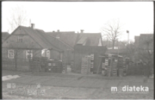 Stare zabudowania, Białystok, druga połowa lat 70. XX w., fot. ze zbiorów Andrzeja Trzcińskiego