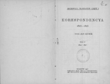 Korespondencya 1815-1823 : T. 4, 1821-1823
