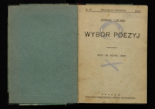 Wybór poezyj