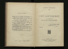 Listy dziennikarza w sprawach kultury narodowej