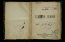 Pamiętniki Daniela : powieść współczesna