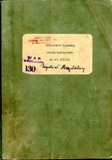 Preliminarz budżetowy miasta Białegostoku na rok 1939/40