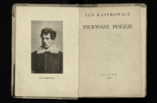 Pierwsze poezje