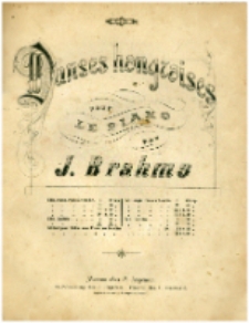 Danses hongroises : Edit. facilitée : Piano à 4-ms.2 /