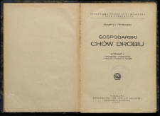 Gospodarski chów drobiu