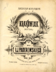 Humoresques de concert. Op. 14 nr 6 ,Cracovienne fantastique