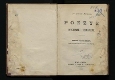 Poezye oryginalne i tłomaczone