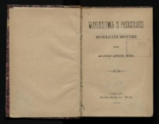 Wspomnienia z przeszłości opowiadane Deotymie