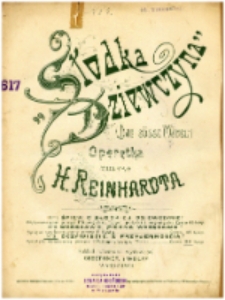 "Słodka dziewczyna" = ("Das süsse Mädel") : operetka.No. 3, Oczywiście, z przyjemnością! : kuplety