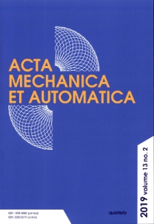 Acta Mechanica et Automatica. Vol. 13, no 2