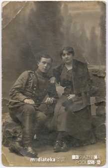 Wacława i Adam Rusinowicz, Białystok, 27.04.1919