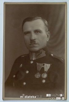 Portret Kazimierza Kuczyńskiego w mundurze, Białystok, początek XX w.