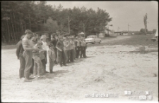 Kurs żeglarski dla dzieci i młodzieży na Stawach Dojlidzkich, Białystok, lata 60. 70. XX w.