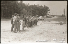 Kurs żeglarski dla dzieci i młodzieży na Stawach Dojlidzkich, Białystok, lata 60. 70. XX w.