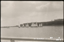 Kurs żeglarski dla dzieci i młodzieży na Stawach Dojlidzkich, Białystok, lata 60. 70. XX w.