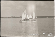 Kurs żeglarski dla dzieci i młodzieży na Stawach Dojlidzkich, Białystok, lata 60. 70. XX w.