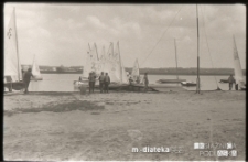 Kurs żeglarski dla dzieci i młodzieży na Stawach Dojlidzkich, Białystok, lata 60. 70. XX w.