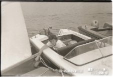Kurs żeglarski dla dzieci i młodzieży na Stawach Dojlidzkich, Białystok, lata 60. 70. XX w.