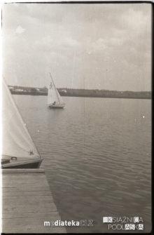 Kurs żeglarski dla dzieci i młodzieży na Stawach Dojlidzkich, Białystok, lata 60. 70. XX w.