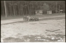 Kurs żeglarski dla dzieci i młodzieży na Stawach Dojlidzkich, Białystok, lata 60. 70. XX w.