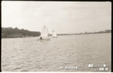 Kurs żeglarski dla dzieci i młodzieży na Stawach Dojlidzkich, Białystok, lata 60. 70. XX w.