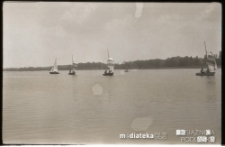 Kurs żeglarski dla dzieci i młodzieży na Stawach Dojlidzkich, Białystok, lata 60. 70. XX w.
