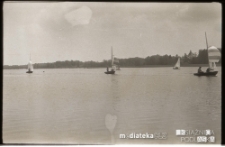 Kurs żeglarski dla dzieci i młodzieży na Stawach Dojlidzkich, Białystok, lata 60. 70. XX w.
