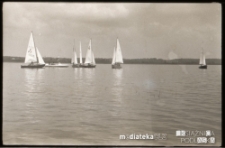 Kurs żeglarski dla dzieci i młodzieży na Stawach Dojlidzkich, Białystok, lata 60. 70. XX w.