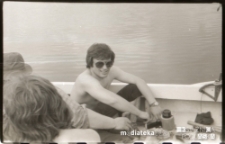 Kurs żeglarski dla dzieci i młodzieży na Stawach Dojlidzkich, Białystok, lata 60. 70. XX w.