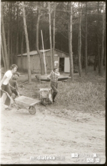 Kurs żeglarski dla dzieci i młodzieży na Stawach Dojlidzkich, Białystok, lata 60. 70. XX w.