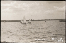 Kurs żeglarski dla dzieci i młodzieży na Stawach Dojlidzkich, Białystok, lata 60. 70. XX w.