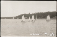 Kurs żeglarski dla dzieci i młodzieży na Stawach Dojlidzkich, Białystok, lata 60. 70. XX w.