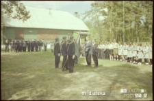 Obchody pięćdziesięciolecia 9. Białostockiej Drużyny Harcerzy "Błękitna Dziewiątka" im. Stefana Czarnieckiego, Baza Hufca ZHP Białystok w Borkach, 18.05.1996