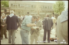 Obchody pięćdziesięciolecia 9. Białostockiej Drużyny Harcerzy "Błękitna Dziewiątka" im. Stefana Czarnieckiego, ul. Pałacowa 2/1, Białystok, 18.05.1996