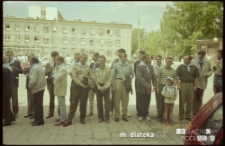 Obchody pięćdziesięciolecia 9. Białostockiej Drużyny Harcerzy "Błękitna Dziewiątka" im. Stefana Czarnieckiego, ul. Pałacowa 2/1, Białystok, 18.05.1996