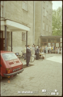 Obchody pięćdziesięciolecia 9. Białostockiej Drużyny Harcerzy "Błękitna Dziewiątka" im. Stefana Czarnieckiego, ul. Pałacowa 2/1, Białystok, 18.05.1996