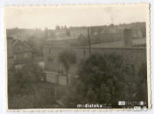 Widok z kamienicy przy ul. Starobojarskiej 18 w stronę ul. Kraszewskiego, Białystok, 1964-69