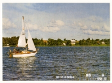 Łódka Odys A-060, typ Plus na jeziorze, 1979-89 r.
