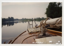 Rejs jachtem Okaz A-111, typ Karaś 450 po kanale Iławskim, 25.06.1994