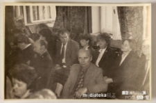 Uroczystość z okazji Dnia Nauczyciela, Białystok, Technikum Kolejowe w Starosielcach, 1986 r.